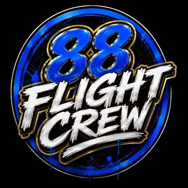 88 Flight Crew badge